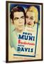 Bordertown, Paul Muni, Bette Davis, 1935-null-Framed Photo