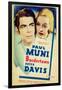 Bordertown, Paul Muni, Bette Davis, 1935-null-Framed Photo