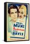 Bordertown, Paul Muni, Bette Davis, 1935-null-Framed Stretched Canvas