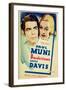 Bordertown, Paul Muni, Bette Davis, 1935-null-Framed Photo