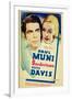 Bordertown, Paul Muni, Bette Davis, 1935-null-Framed Photo