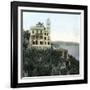 Bordighera (Italy), the Villa Garnier, Circa 1895-Leon, Levy et Fils-Framed Photographic Print