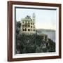 Bordighera (Italy), the Villa Garnier, Circa 1895-Leon, Levy et Fils-Framed Photographic Print