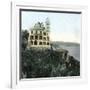 Bordighera (Italy), the Villa Garnier, Circa 1895-Leon, Levy et Fils-Framed Photographic Print