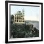 Bordighera (Italy), the Villa Garnier, Circa 1895-Leon, Levy et Fils-Framed Photographic Print