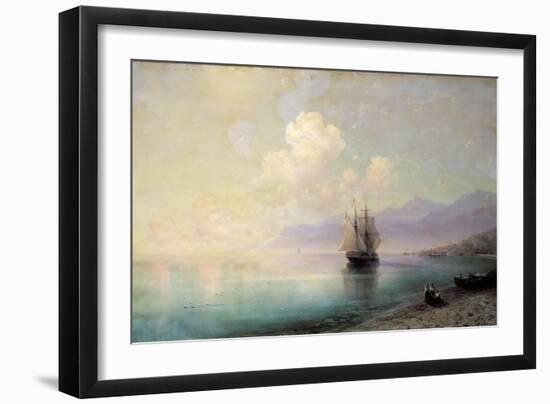 Bordighera-Ivan Konstantinovich Aivazovsky-Framed Premium Giclee Print