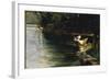 Bords de L'Yerres, c.1878-Gustave Caillebotte-Framed Giclee Print