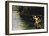 Bords de L'Yerres, c.1878-Gustave Caillebotte-Framed Giclee Print