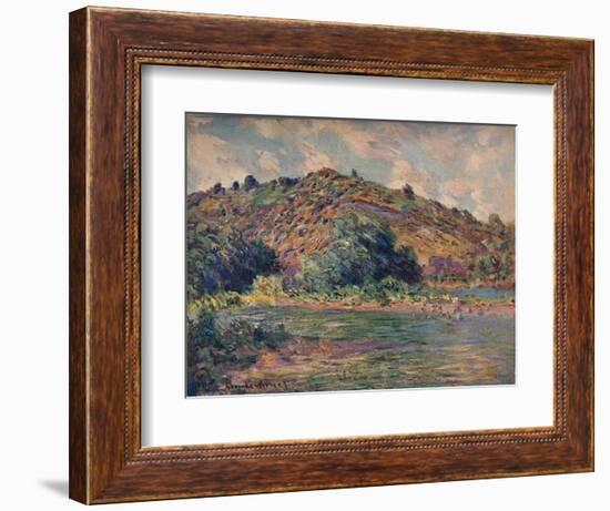 Bords De La Seine, c1860-1923, (1903)-Claude Monet-Framed Giclee Print