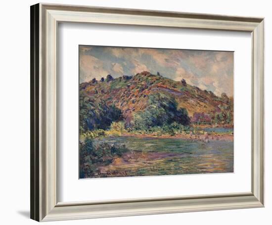 Bords De La Seine, c1860-1923, (1903)-Claude Monet-Framed Giclee Print