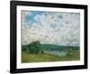 Bords de la Seine-Alfred Sisley-Framed Collectable Print