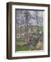 Bords De La Viosne a Osny, Temps Gris, Hiver - Peinture De Camille Pissarro(1830-1903) the Banks Of-Camille Pissarro-Framed Giclee Print