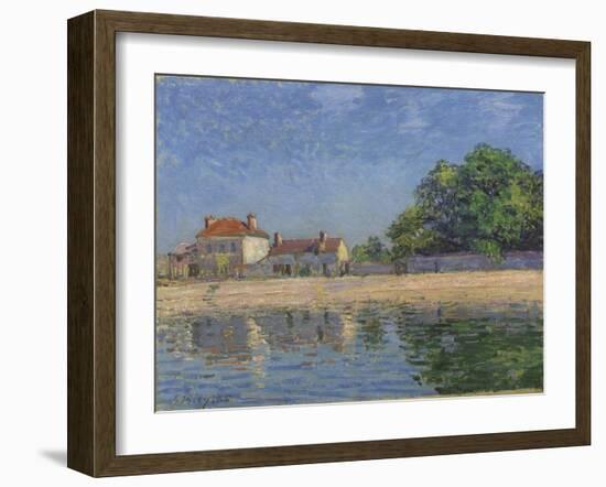 Bords Du Loing, Saint-Mammes, 1885-Alfred Sisley-Framed Giclee Print