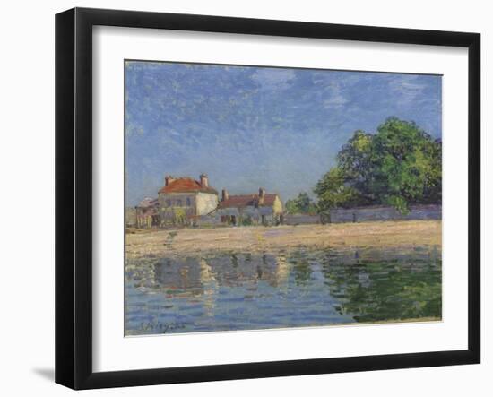 Bords Du Loing, Saint-Mammes, 1885-Alfred Sisley-Framed Giclee Print