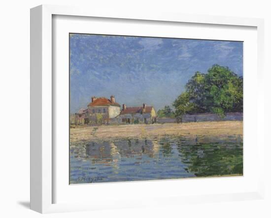 Bords Du Loing, Saint-Mammes, 1885-Alfred Sisley-Framed Giclee Print