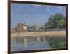 Bords Du Loing, Saint-Mammes, 1885-Alfred Sisley-Framed Giclee Print