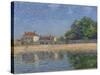 Bords Du Loing, Saint-Mammes, 1885-Alfred Sisley-Stretched Canvas