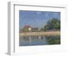 Bords Du Loing, Saint-Mammes, 1885-Alfred Sisley-Framed Giclee Print