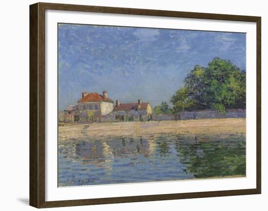 Bords Du Loing, Saint-Mammes, 1885-Alfred Sisley-Framed Giclee Print