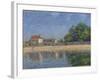 Bords Du Loing, Saint-Mammes, 1885-Alfred Sisley-Framed Giclee Print