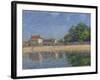 Bords Du Loing, Saint-Mammes, 1885-Alfred Sisley-Framed Giclee Print