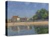 Bords Du Loing, Saint-Mammes, 1885-Alfred Sisley-Stretched Canvas