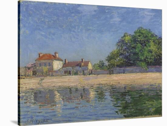 Bords Du Loing, Saint-Mammes, 1885-Alfred Sisley-Stretched Canvas