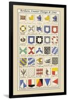 Bordures, Counter Changes and Lines-Hugh Clark-Framed Art Print