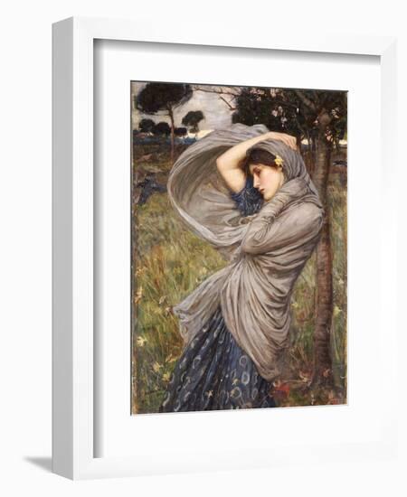 Boreas, 1903-John William Waterhouse-Framed Giclee Print