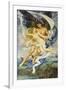 Boreas and Oreithyia, 1896-Evelyn De Morgan-Framed Giclee Print