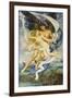 Boreas and Oreithyia, 1896-Evelyn De Morgan-Framed Giclee Print