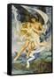 Boreas and Oreithyia, 1896-Evelyn De Morgan-Framed Stretched Canvas