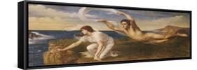 Boreas and Orithyia-Oswald Von Glehn-Framed Stretched Canvas