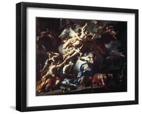 Boreas Raping Orythia-Francesco Solimena-Framed Giclee Print