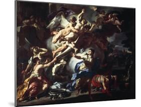 Boreas Raping Orythia-Francesco Solimena-Mounted Giclee Print