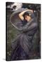 Boreas-John William Waterhouse-Stretched Canvas