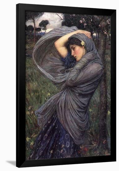 Boreas-John William Waterhouse-Framed Poster