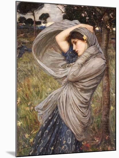 Boreas-John William Waterhouse-Mounted Giclee Print