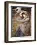 Boreas-John William Waterhouse-Framed Premium Giclee Print