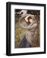 Boreas-John William Waterhouse-Framed Premium Giclee Print