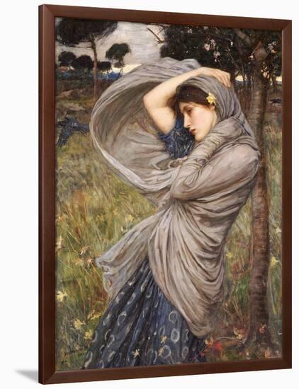 Boreas-John William Waterhouse-Framed Giclee Print