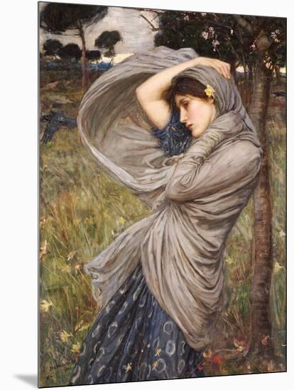 Boreas-John William Waterhouse-Mounted Giclee Print