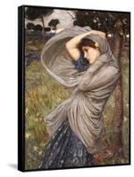 Boreas-John William Waterhouse-Framed Stretched Canvas