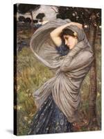 Boreas-John William Waterhouse-Stretched Canvas