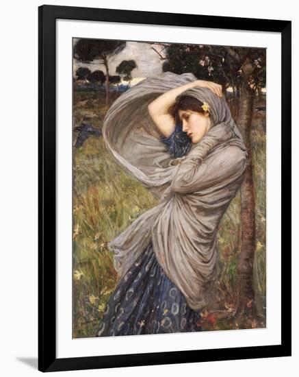 Boreas-John William Waterhouse-Framed Giclee Print