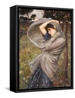 Boreas-John William Waterhouse-Framed Stretched Canvas