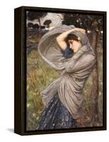 Boreas-John William Waterhouse-Framed Stretched Canvas