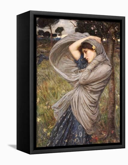 Boreas-John William Waterhouse-Framed Stretched Canvas