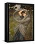 Boreas-John William Waterhouse-Framed Stretched Canvas