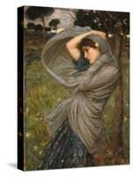 Boreas-John William Waterhouse-Stretched Canvas